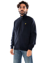 Lyle & Scott Brushback Full Zip Dark Navy - Sweatjacke mit Reißverschluss Herren Blau Herren LYLE & SCOTT