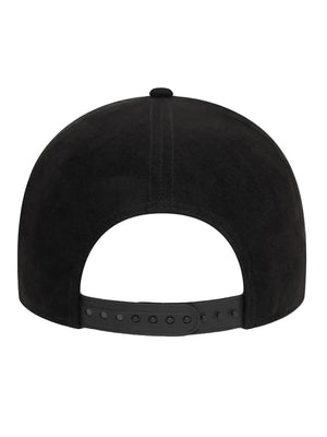 FAUX SUEDE E-FRAME NEW YORK YANKEES BLACK / BLACK - Cappellino con Visiera Nero 60580814 BLK/BLK NEW ERA 
