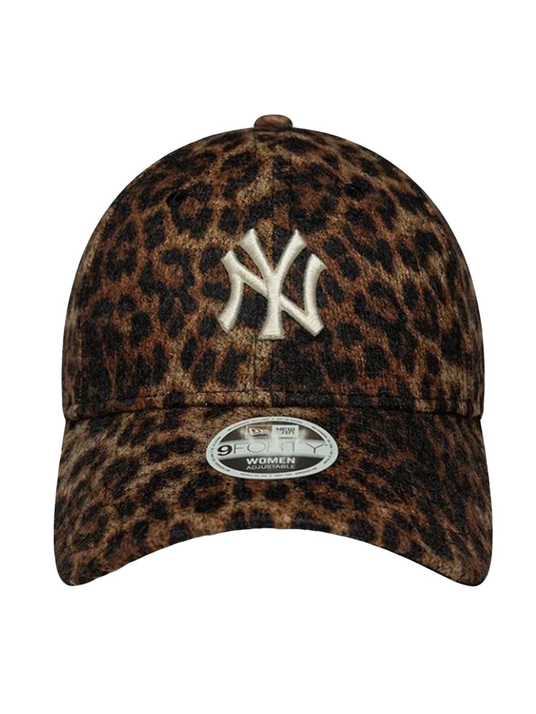 Female Cosy Leopard 9FORTY® New York Yankees Beige / Black - Cappellino Donna Beige / Nero 60915734 DAUBLK NEW ERA 