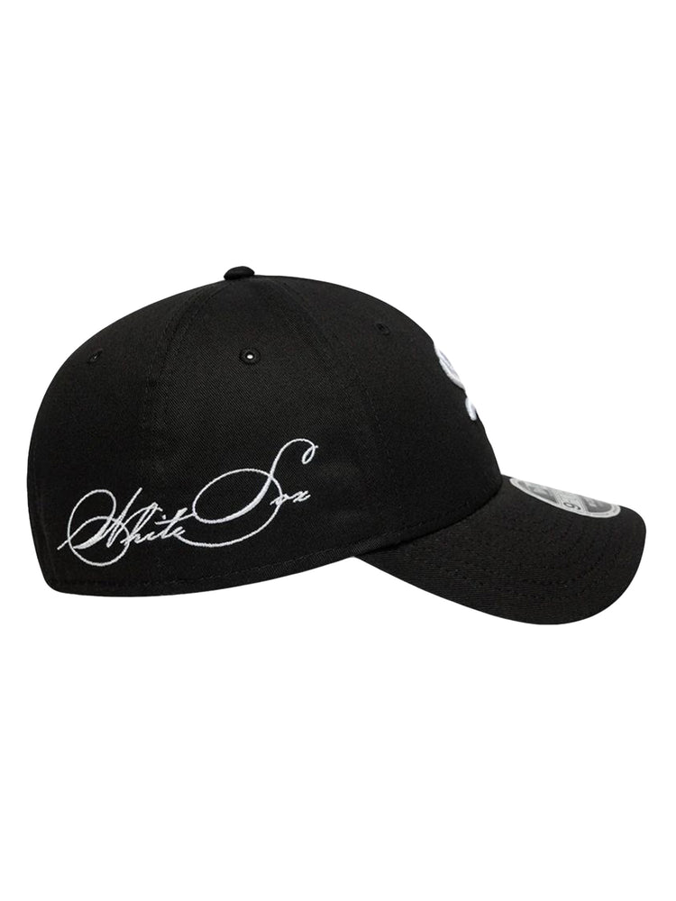 MLB SIDE SCRIPT 9FORTY® MC CHICAGO BLACK - Cappellino con Visiera Nero 60915787 BLK NEW ERA 