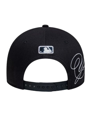 MLB SIDE SCRIPT 9FORTY® MC NEW YORK YANKEES NAVY - Cappellino con Visiera Uomo Blu 60915789 NVY NEW ERA 