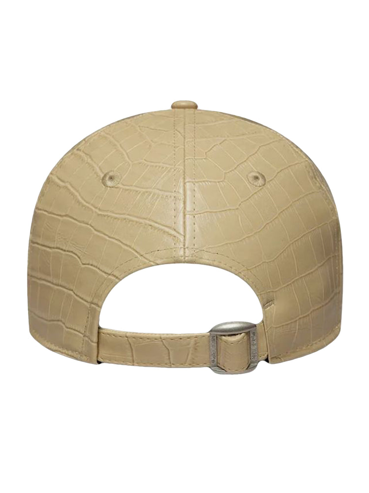Female Pattern PU 9FORTY® New York Yankees Stone - Cappellino Donna Beige 60915858 STN NEW ERA 