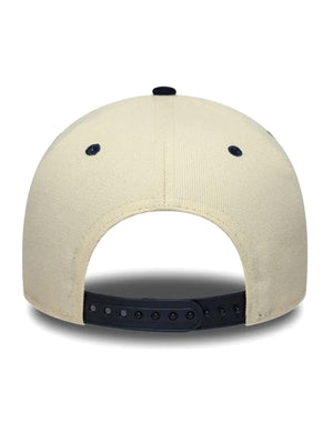 WORDMARK SUEDE E-FRAME NEW YORK YANKEES LIGHT TAN / NAVY - Cappellino con Visiera Beige 60915950 LTCNVY NEW ERA 