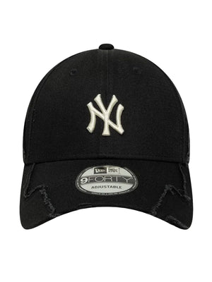 Stitched 9FORTY® New York Yankees Black - Cappellino Unisex Nero<BR/><BR/> 60915981 BLK NEW ERA 