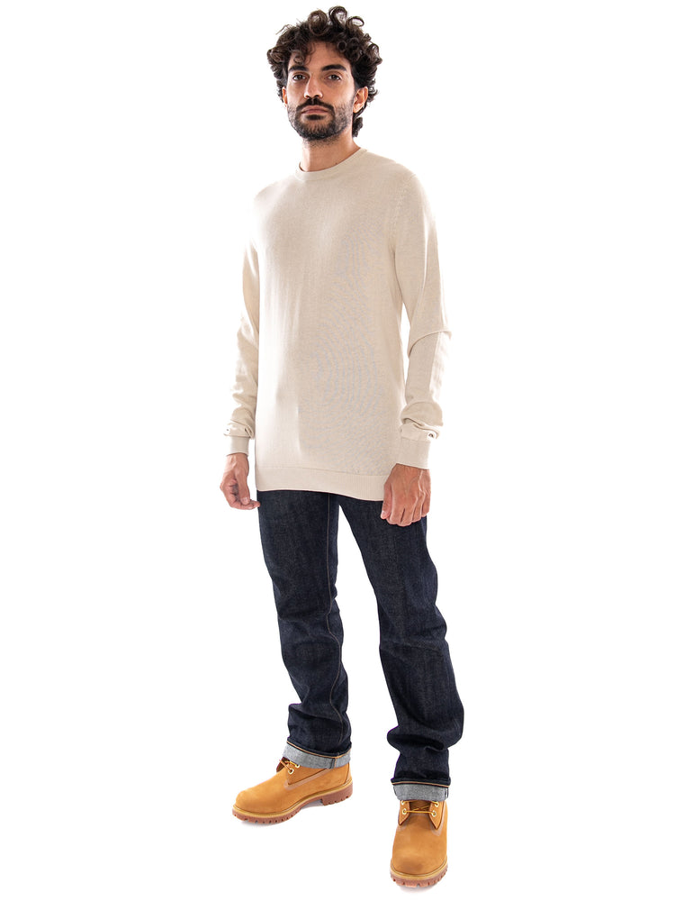 Only & Sons Onsalex Reg 12 Crew Knit NOOS Silver Lining - Maglione Uomo Beige 22015975 4546132 ONLY & SONS 