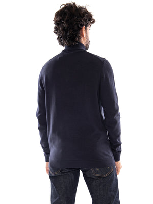 Only & Sons Onsalex Reg 12 Half Zip Knit NOOS Dark Navy - Maglione Uomo Blu Scuro 22022523 3855640 ONLY & SONS 