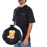 ONSSPRITZ ITALY RLX SS TEE BLACK SPRITZ CLUB - Maglietta Girocollo Uomo Nera  Uomo ONLY & SONS