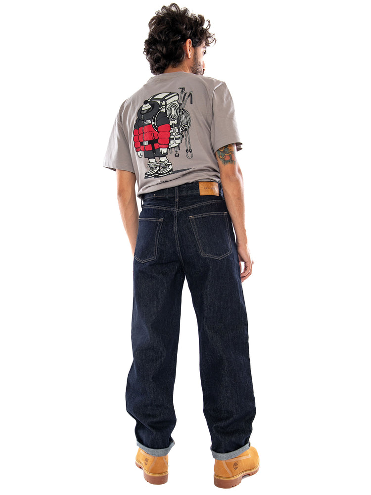 Only & Sons ONSFADE Loose DB Rinse 6440 AZ9 DNM NOOS - Jeans Uomo Blu Scuro 22036440 4887116 ONLY & SONS 