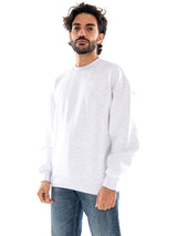 Only & Sons ONSCERES OVZ LS Crew Sweat NOOS Super Light Grey Melange - Herren Sweatshirt mit Rundhalsausschnitt Hellgrau Melange Herren ONLY & SONS