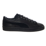 PUMA Suede Dressed Unisex Black - Unisex-Sneakers Schwarz aus Wildleder Herren PUMA
