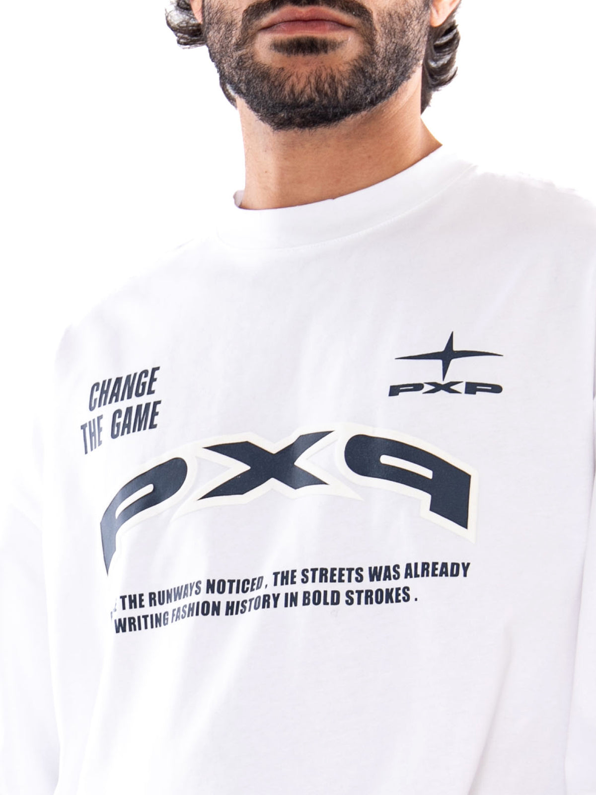 PXP T-Shirt Maniche Corte White - Maglietta Uomo Bianca<BR/><BR/> 2611178 W PXP 