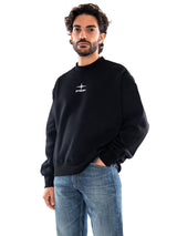 PXP Sweat Col Rond Black - Herren Sweatshirt mit Rundhalsausschnitt Schwarz PXP