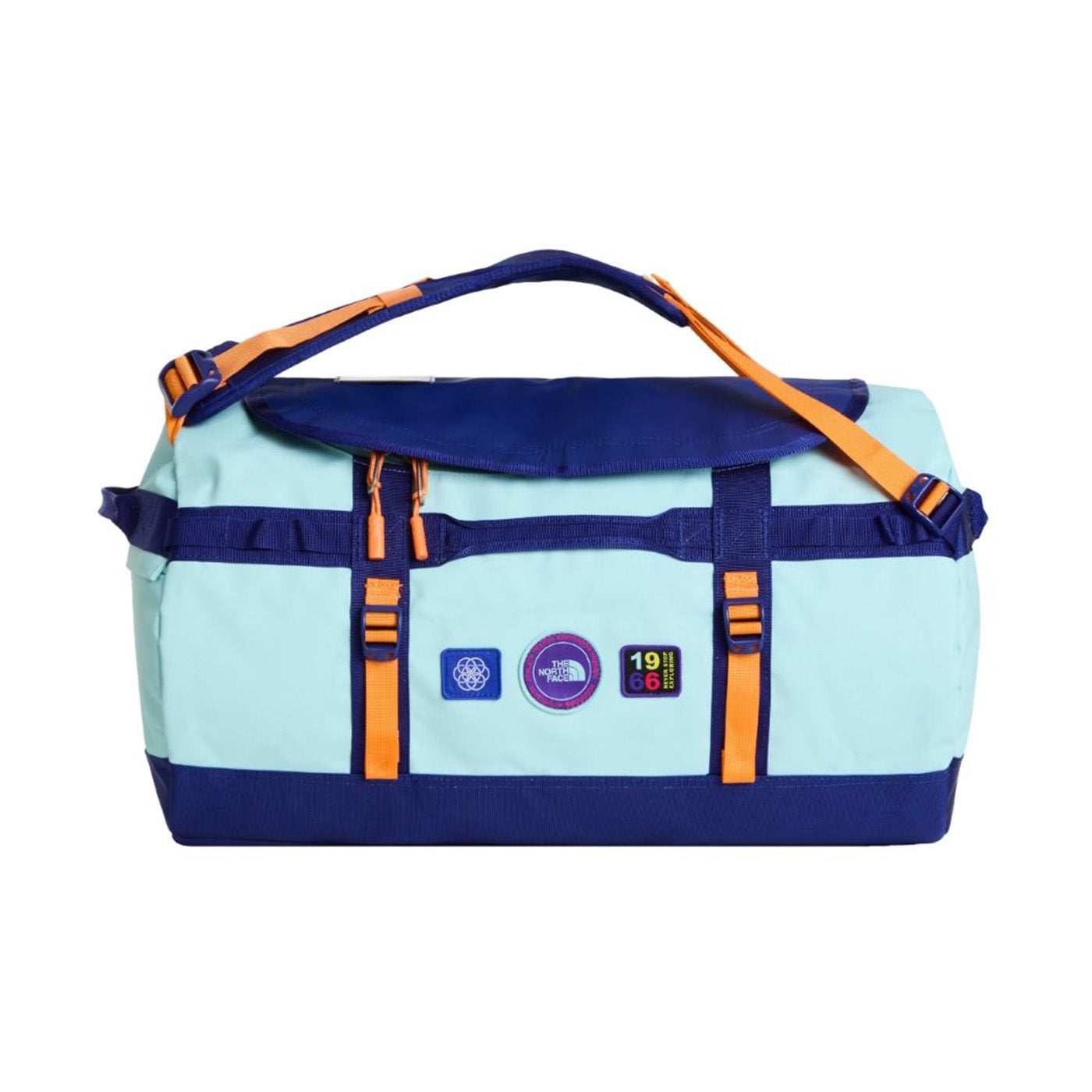 BASE CAMP DUFFEL - S CANAL BLUE / BOLD - Borsone da Viaggio Multicolore NF0A52ST ZPV1 THE NORTH FACE 
