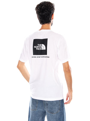 M EVO BOX NSE REG SS - Maglietta Girocollo Uomo Bianca NF0A8B6K FN41 THE NORTH FACE 