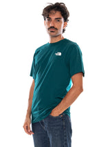 THE NORTH FACE M EVO BOX NSE REG SS T PACIFIC TEAL - Maglietta Girocollo Uomo Verde  Uomo THE NORTH FACE