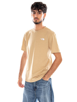 M EVO SD REG SS TEE DARK CHESTNUT - Maglietta Girocollo Uomo Marrone NF0A8CZ2 LK51 THE NORTH FACE 