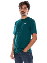 THE NORTH FACE M EVO SD REG SS TEE PACIFIC TEAL - Crewneck T-Shirt Herren Grün  Herren THE NORTH FACE