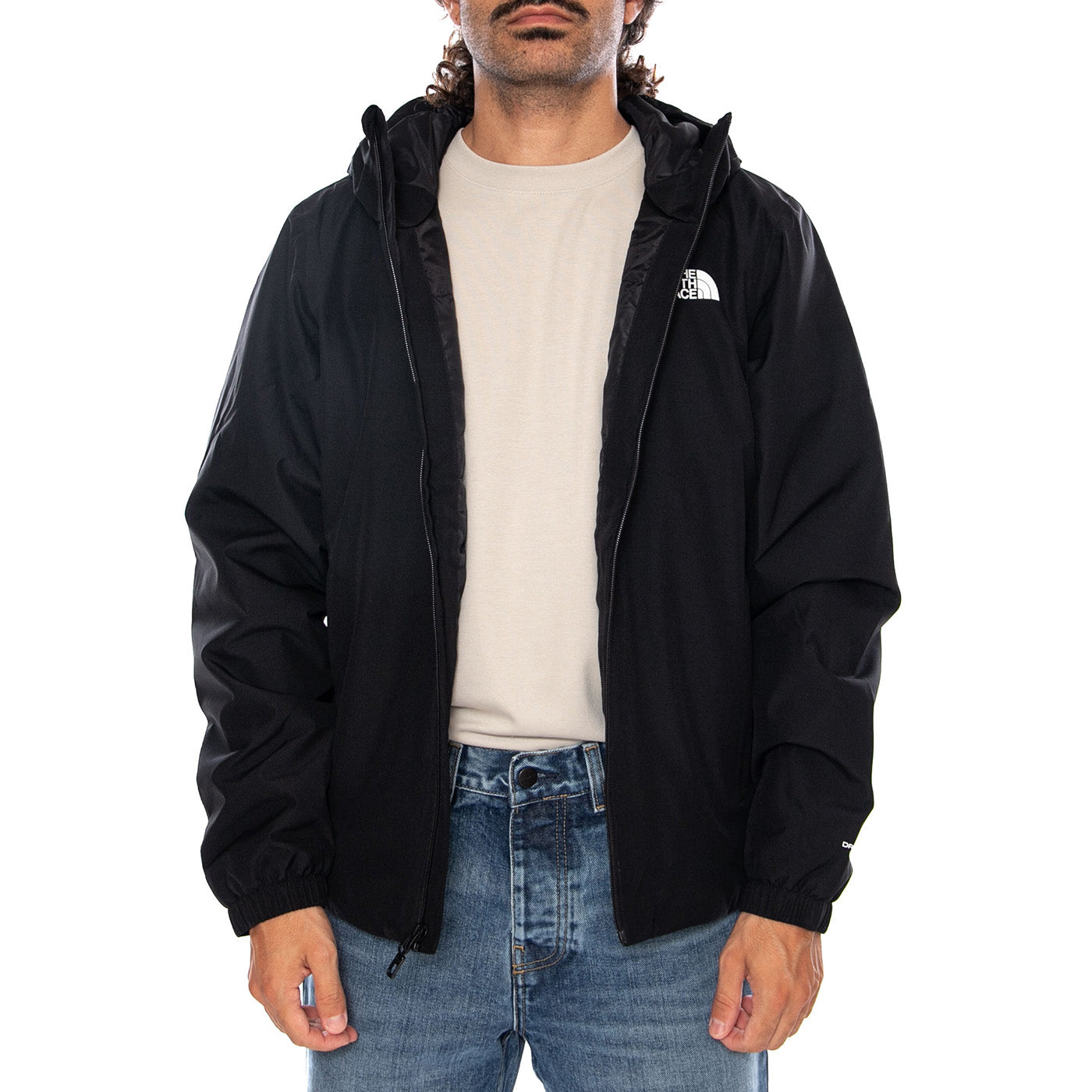 M QUEST INS JACKET TNF BLACK - Giacca Piumino con Cappuccio Uomo Nera NF0A8G0T JK31 THE NORTH FACE 