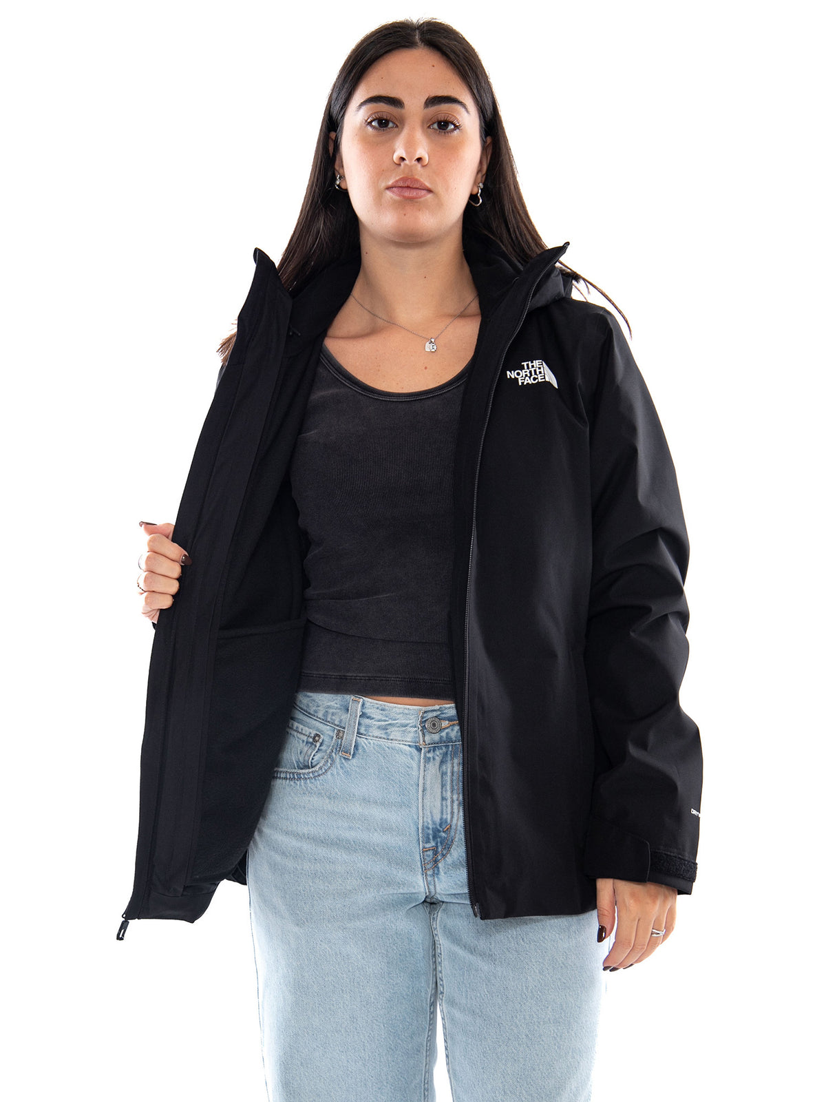 The North Face W Quest Triclimate Black - Giacca 3-in-1 Donna Nera NF0A8G11 JK31 THE NORTH FACE 