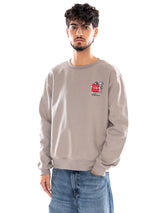 U GEAR UP GET OUT RLX CREW-GRAPHIC STONE SLAB - Crewneck Herren Beige Herren THE NORTH FACE