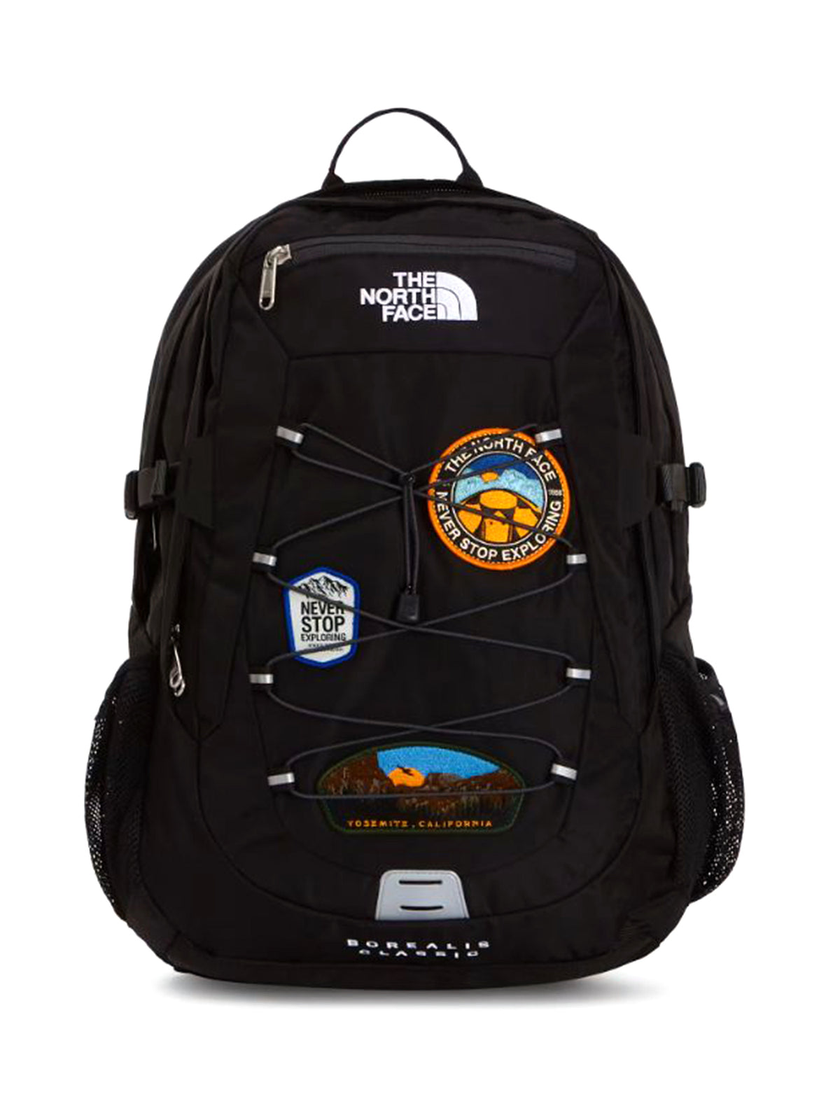 THE NORTH FACE BOREALIS CLASSIC PATCH TNF BLACK / ASPHALT GREY / PATCH - Zaino Nero NF0A8KE8 0E61 THE NORTH FACE 