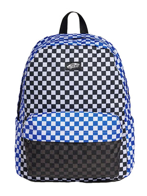 OLD SKOOL BACKPACK CLASSIC BLUE / BLACK - Zaino Checkerboard Multicolore VN000H4W 5RR1 VANS 