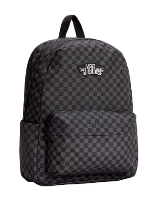 OLD SKOOL GROM CHECK BACKPACK BLACK / CHARCOAL - Zaino Multicolore VN000J3K BA51 VANS 
