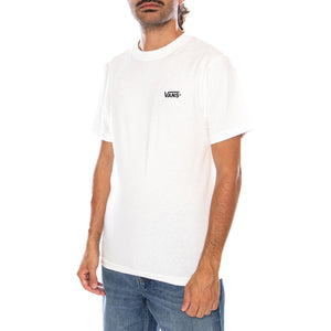 NEW LEFT CHEST SS TEE WHITE / BLACK - Maglietta Girocollo Uomo Bianca VN000TBX YB21 VANS 