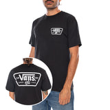 KNU PATCH SS TEE BLACK - Herren Rundhals-T-Shirt Schwarz  Herren VANS