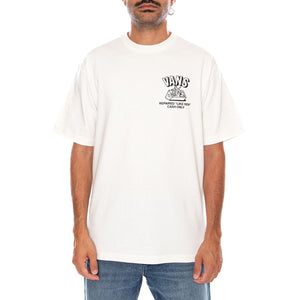 REFURBED SS TEE MARSHMALLOW - Maglietta Girocollo Uomo Bianca VN000X26 FS81 VANS 
