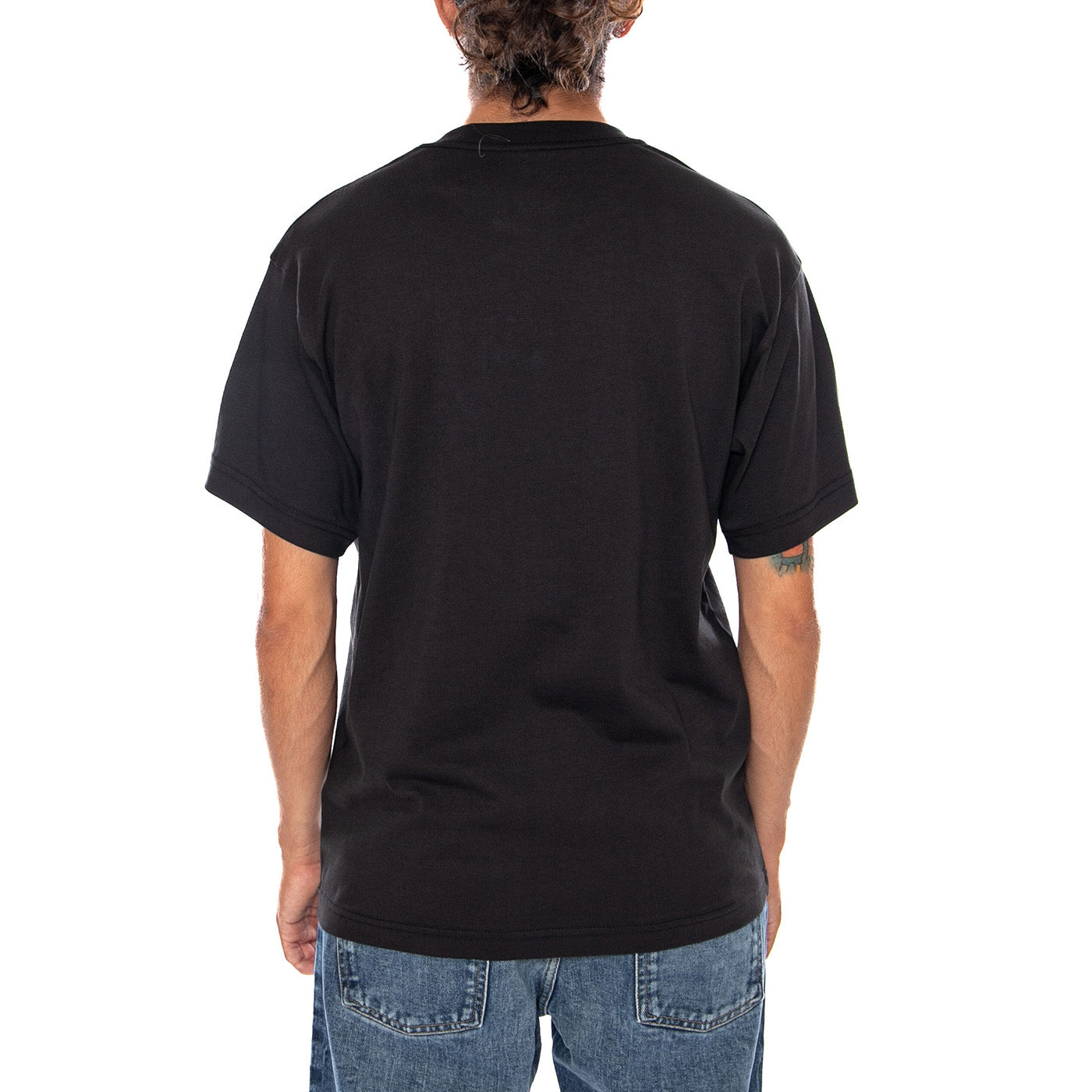 BLOCKED BOX LOOSE SS BLACK - Maglietta Girocollo Uomo Nera VN0010FG BLK1 VANS 