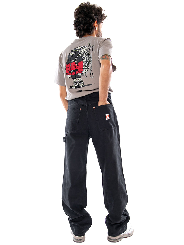 Wrangler Double Knee Carpenter Black - Pantaloni Carpenter Uomo Neri 112386905 BLK WRANGLER 