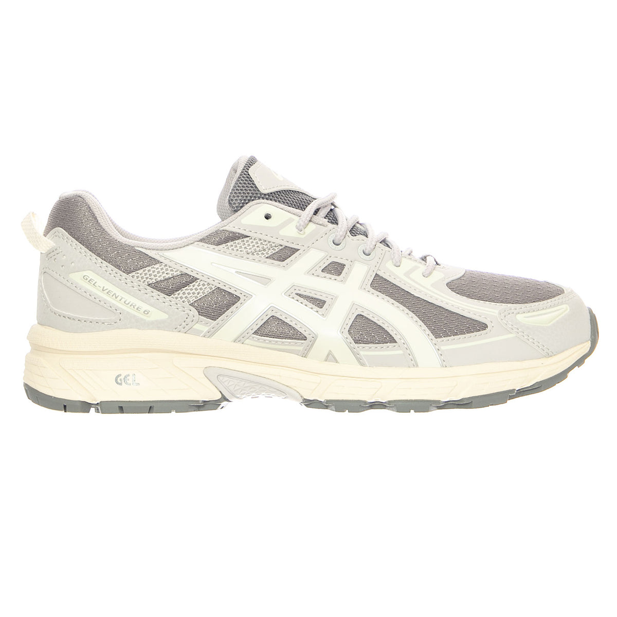 GEL-Venture 6 - Clay Grey / Cream - Scarpe Stringate Uomo Multicolore 1203A297-022 CLAY GREY/CREAM ASICS 