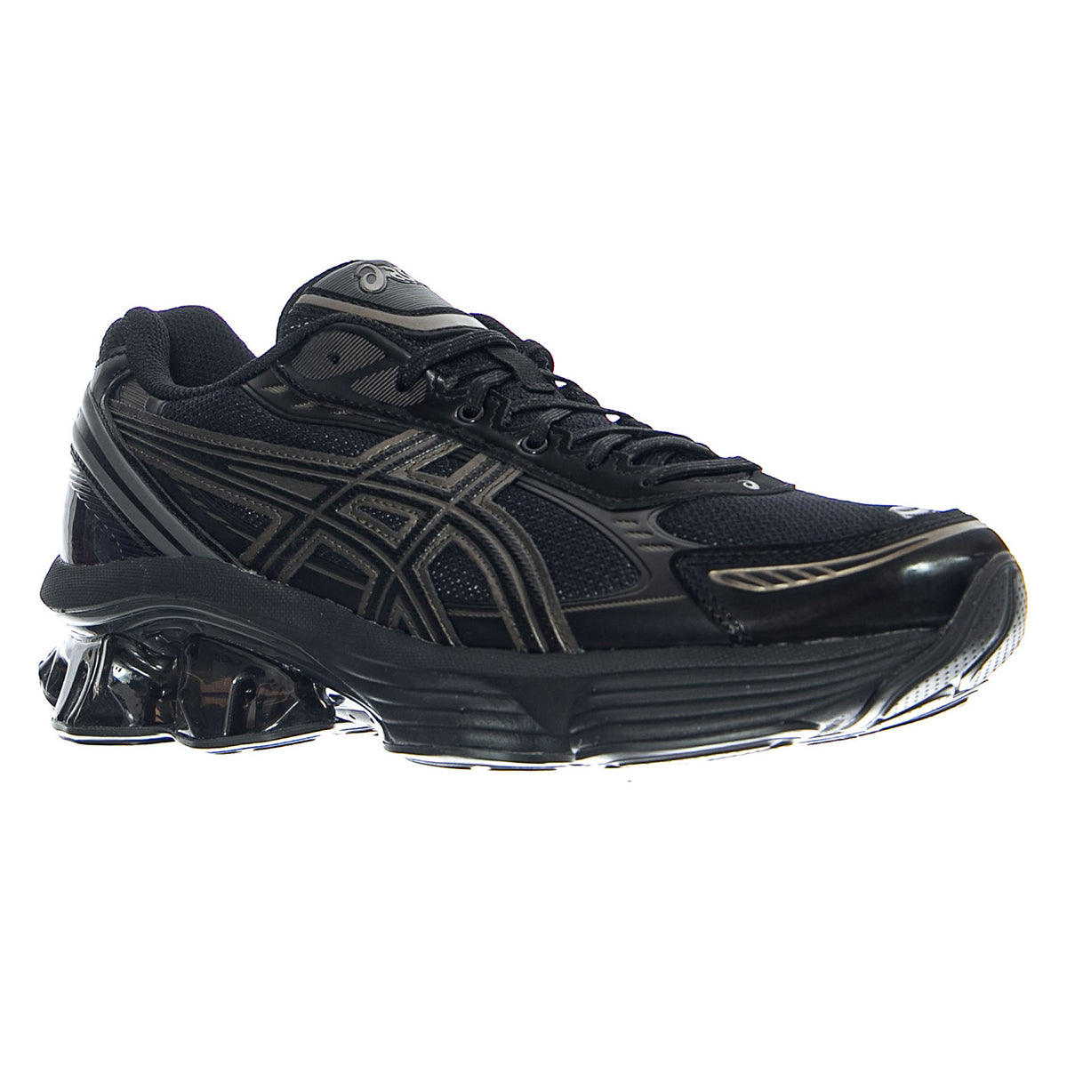 GEL-Kinetic Fluent - Black / Graphite Grey - Scarpe Stringate Uomo Nere 1203A591-003 BLACK/GRAPHITE GREY ASICS 
