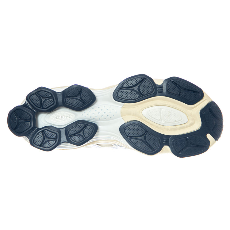 Gel-Kinetic Fluent - White / Independence Blue - Scarpe Stringate Uomo Bianche 1203A591-104 WHITE/INDEPENDENCE BLUE ASICS 