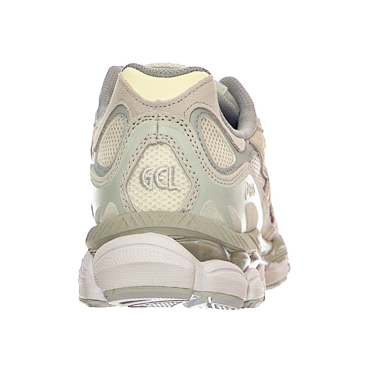 GEL-NYC - Gray - Scarpe Stringate Uomo Grigie 1203A663-101 CREAM/CLOUD GREY ASICS 