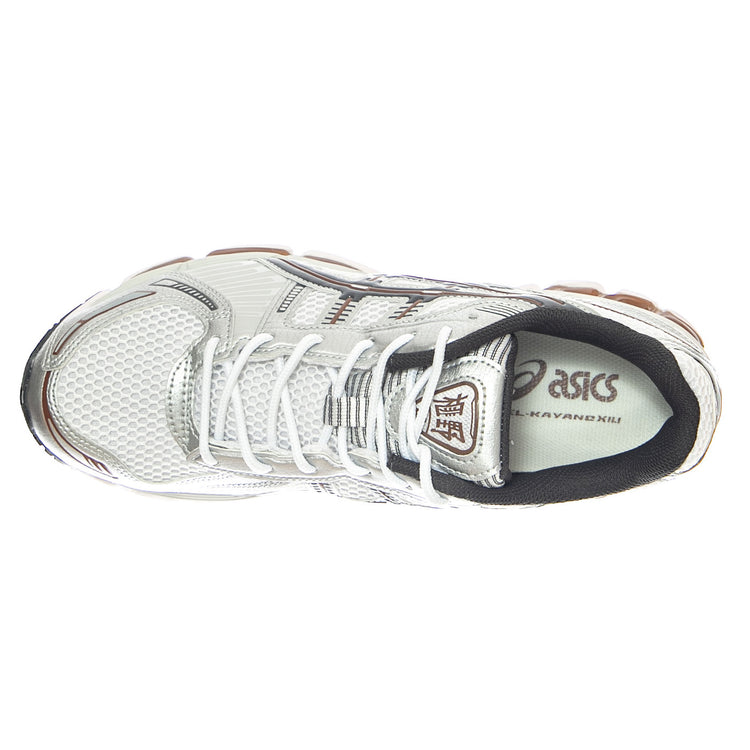 GEL-Kayano 12.1 - White / Graphite Grey - Scarpe Stringate Uomo Bianche / Grigie 1203A759-104 WHITE/GRAPHITE GREY ASICS 