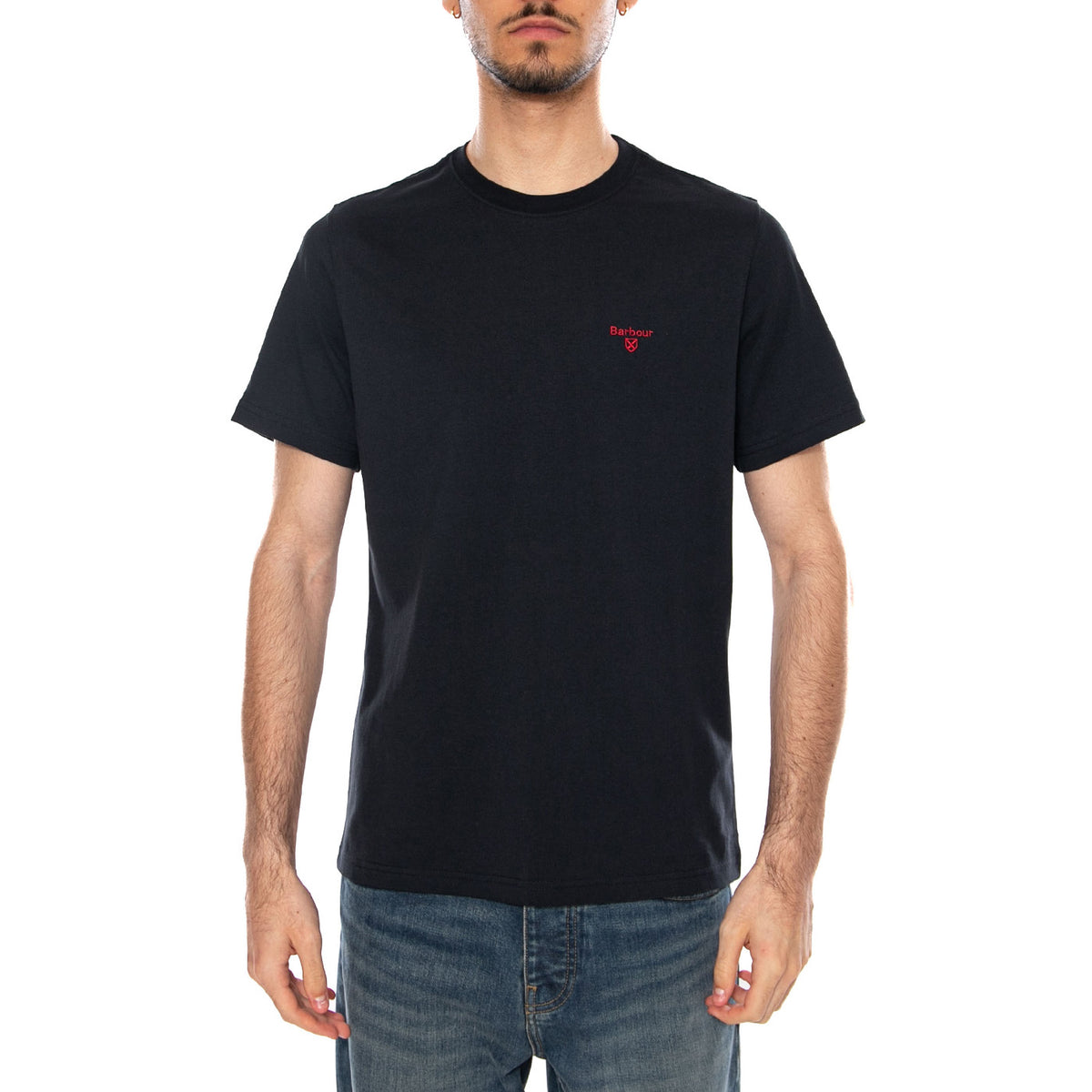 ESSENTIAL SPORTS TEE NAVY - Maglietta Girocollo Uomo Blu MTS0331 NY91 BARBOUR 