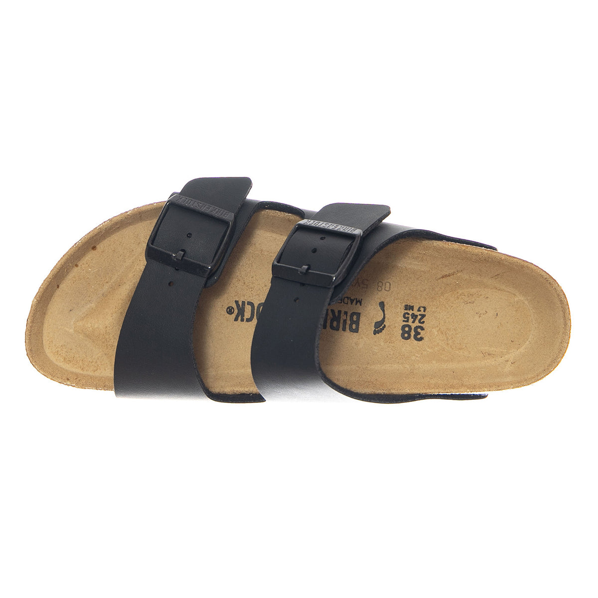 Arizona Birko Flor Narrow Fit Black - Sandali Uomo / Donna Neri 051793 BLK BIRKENSTOCK 