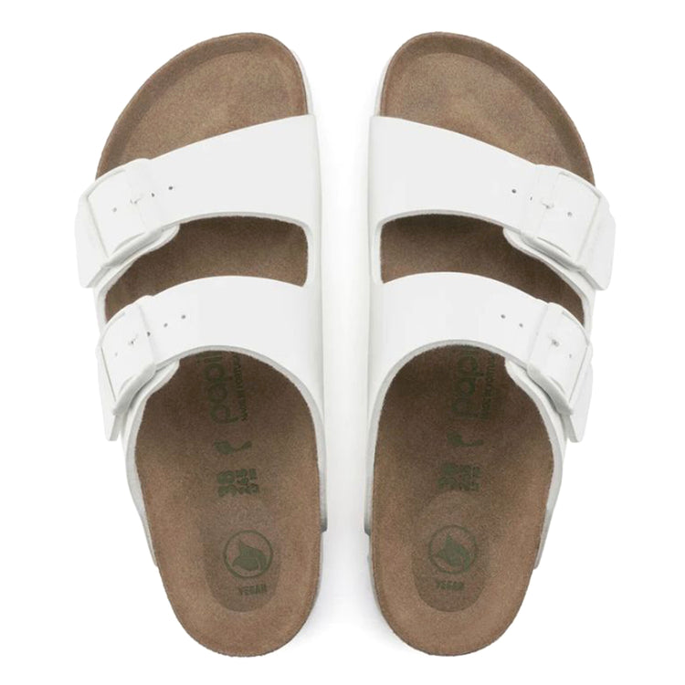 ARIZONA GROOVED WHITE - Sandali Donna Bianchi 1018581 WHT BIRKENSTOCK 