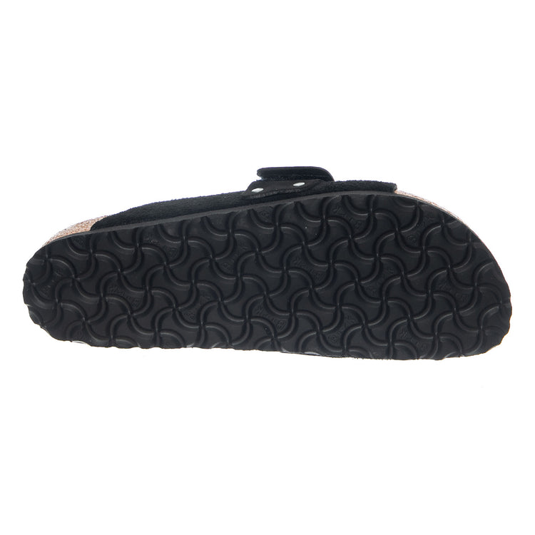 Kyoto Suede Leather Nubuck Narrow Fit Black - Sandali Uomo Neri 1022566 BLK BIRKENSTOCK 