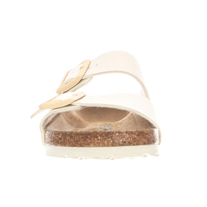 Arizona Birko Flor Narrow Fit Eggshell - Sandali Donna Bianchi 1027339 EGL BIRKENSTOCK 
