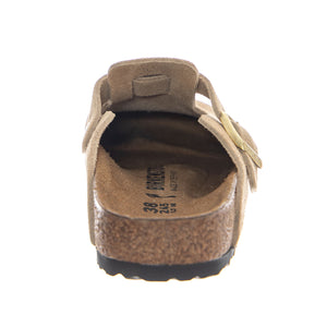 Boston - Suede Leather - Narrow Fit - Sandali Unisex Beige 1030883 SDL BIRKENSTOCK 