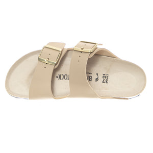 Arizona Triples Birko Flor Narrow Fit Sandcastle Oyster - Sandali Donna Beige 1031438 SDO BIRKENSTOCK 
