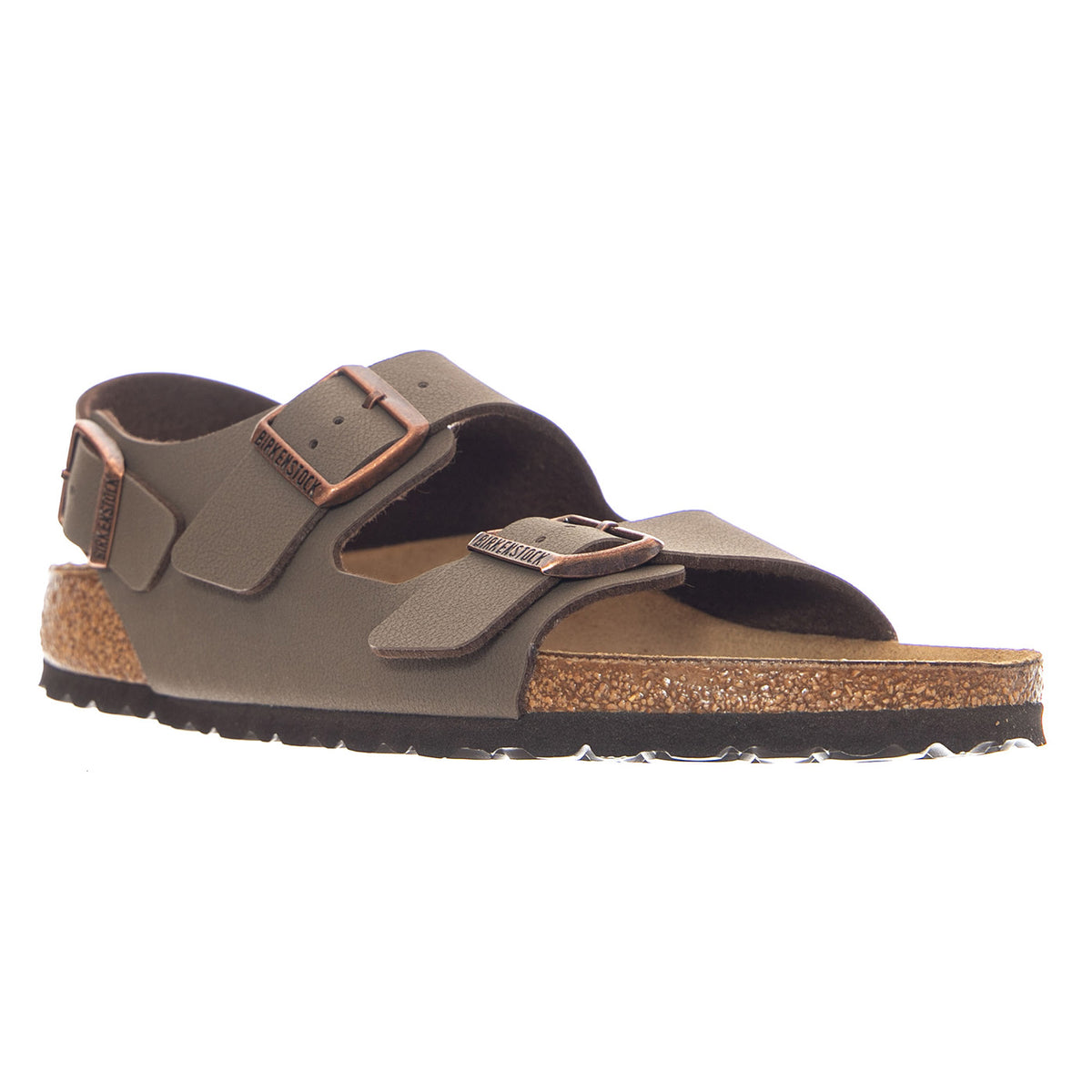 Milano Birkibuc Narrow Fit Mocca - Sandali Donna / Uomo Marroni 634503 MCA BIRKENSTOCK 
