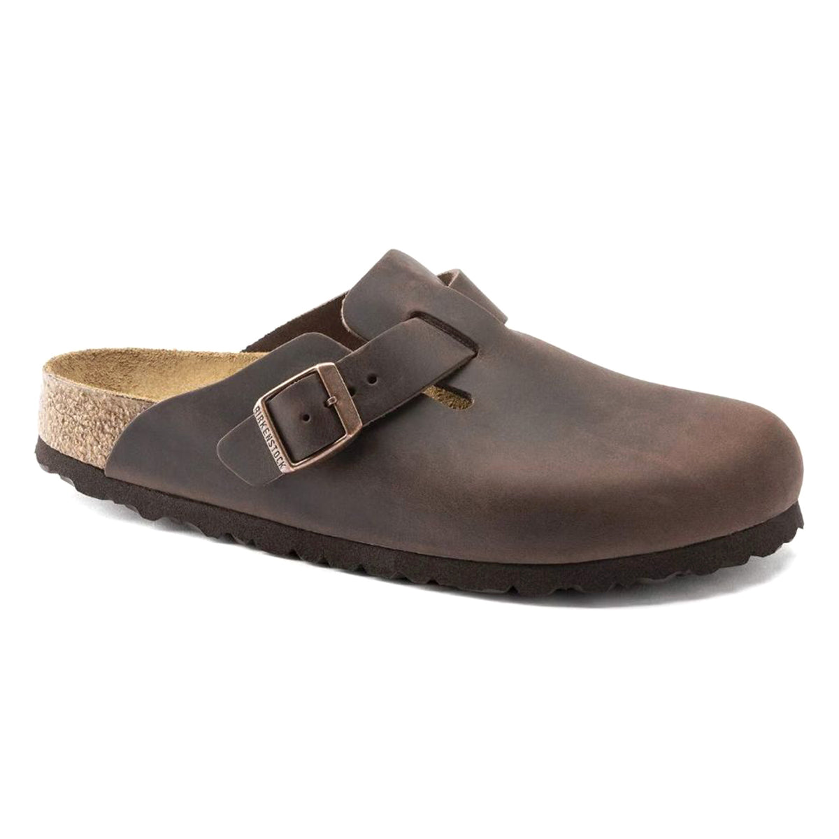 BOSTON OILED LEATHER NARROW FIT HABANA - Sandali Uomo / Donna Marroni 860133 HBN BIRKENSTOCK 