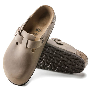 BOSTON OILED LEATHER NARROW FIT TOBACCO BROWN - Sandali Uomo / Donna Marroni 960813 TBN BIRKENSTOCK 