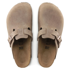 BOSTON OILED LEATHER NARROW FIT TOBACCO BROWN - Sandali Uomo / Donna Marroni 960813 TBN BIRKENSTOCK 