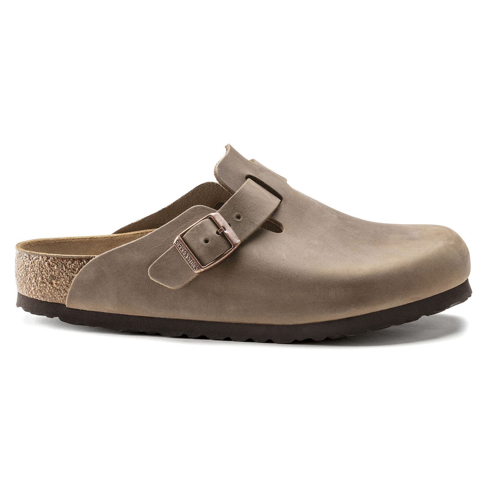 BOSTON OILED LEATHER NARROW FIT TOBACCO BROWN - Sandali Uomo / Donna Marroni 960813 TBN BIRKENSTOCK 