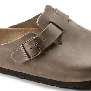 BOSTON OILED LEATHER NARROW FIT TOBACCO BROWN - Sandali Uomo / Donna Marroni 960813 TBN BIRKENSTOCK 
